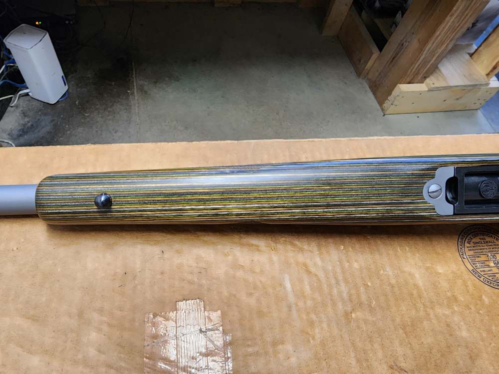 PICS! NEW RUGER M77/22 22 HORNET RIFLE 18.5 THREADED GREEN LAMINATE 77 NIB-img-25