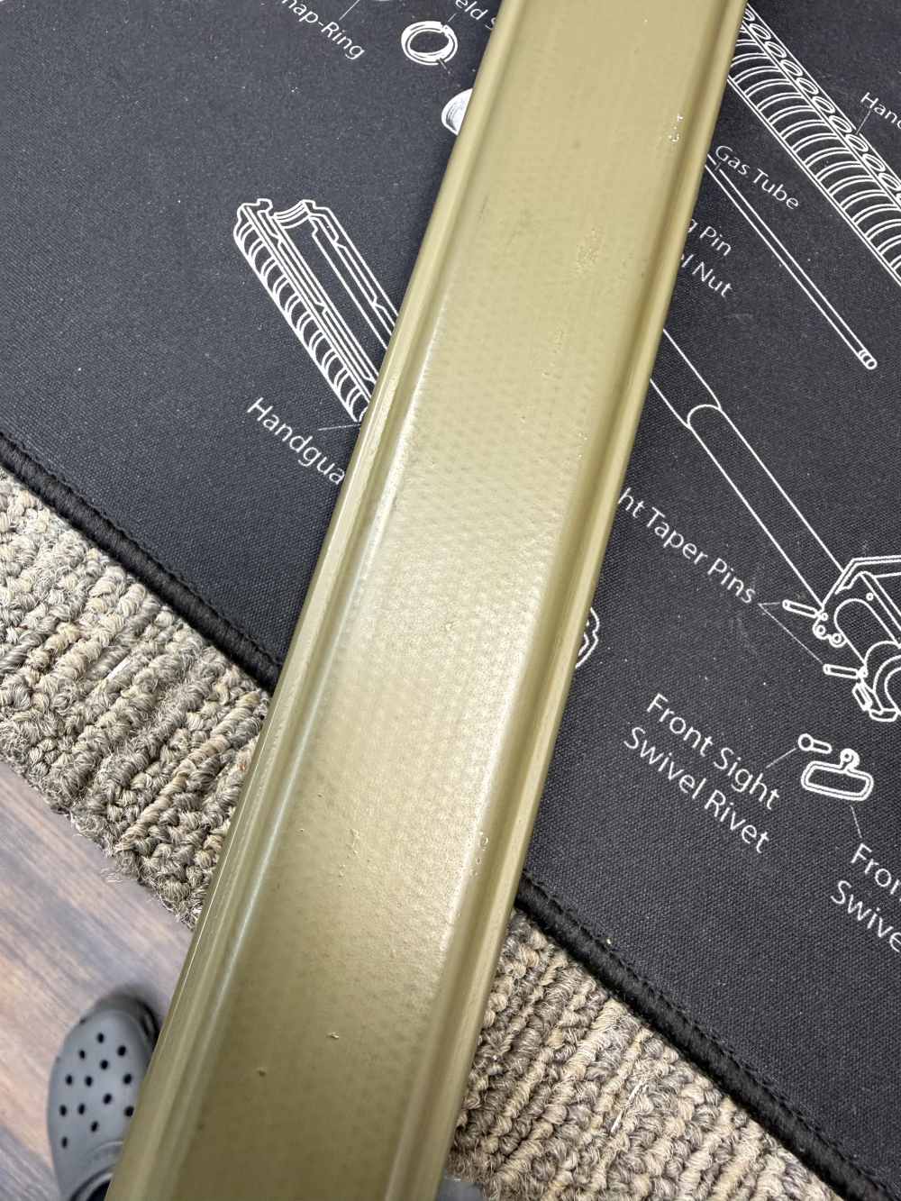 All Original 16 Inch USN MKI Scabbed Only Fans M1 Garand 1903 30-06-img-6