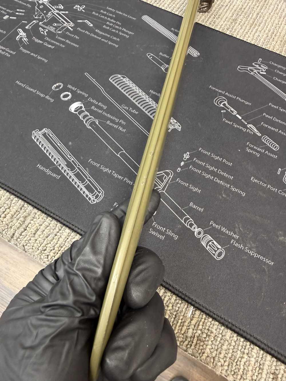 All Original 16 Inch USN MKI Scabbed Only Fans M1 Garand 1903 30-06-img-18