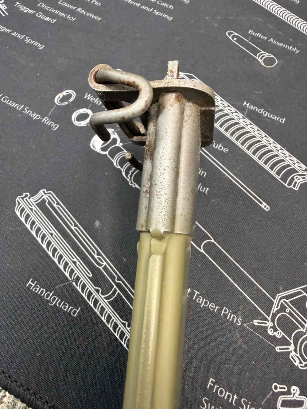 All Original 16 Inch USN MKI Scabbed Only Fans M1 Garand 1903 30-06-img-10