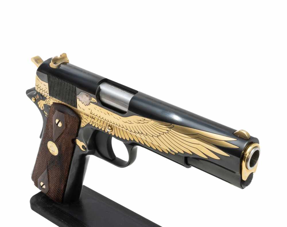 Colt 1911 The American Eagle 1991A1 .45ACP 1 of 2500 w/ Display Box-img-4