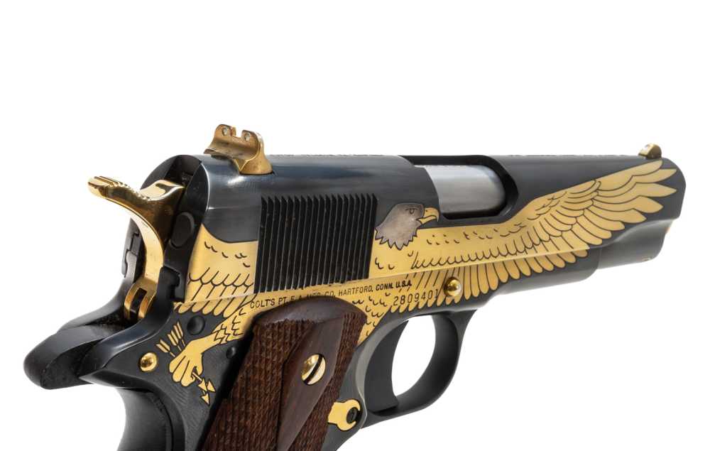 Colt 1911 The American Eagle 1991A1 .45ACP 1 of 2500 w/ Display Box-img-7