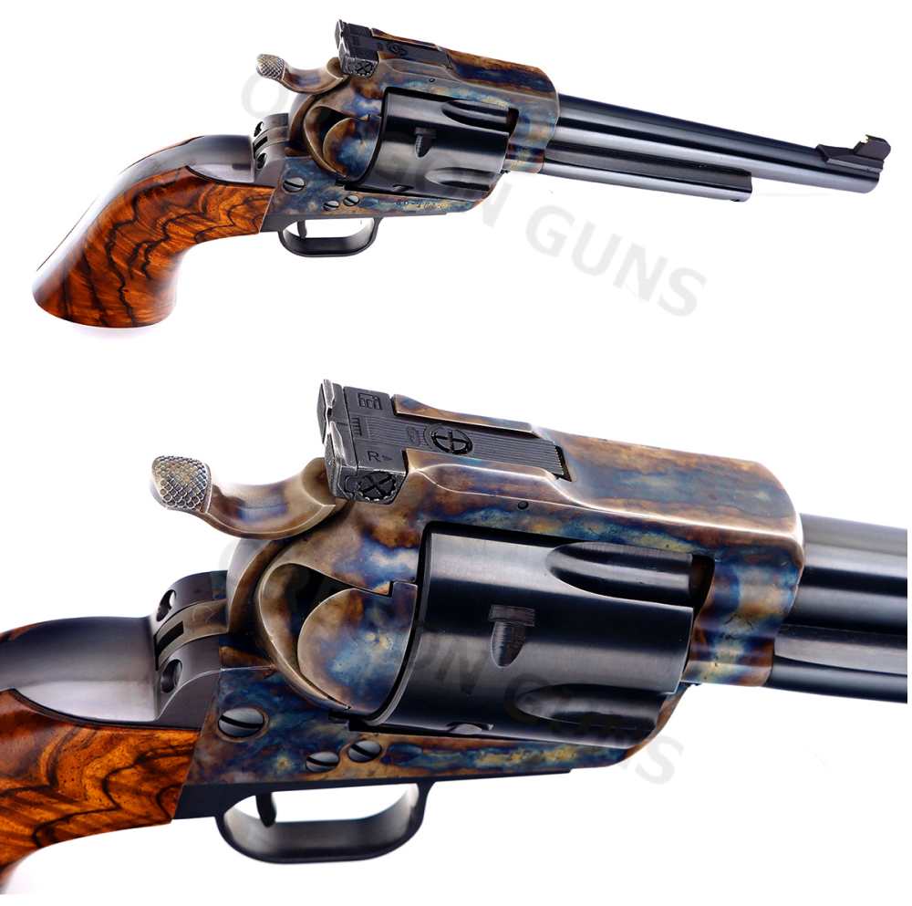 RUGER OLD MODEL BLACKHAWK 3-SCREW BOWEN CUSTOM .30 CARB/.32-20 2 CYL -img-2
