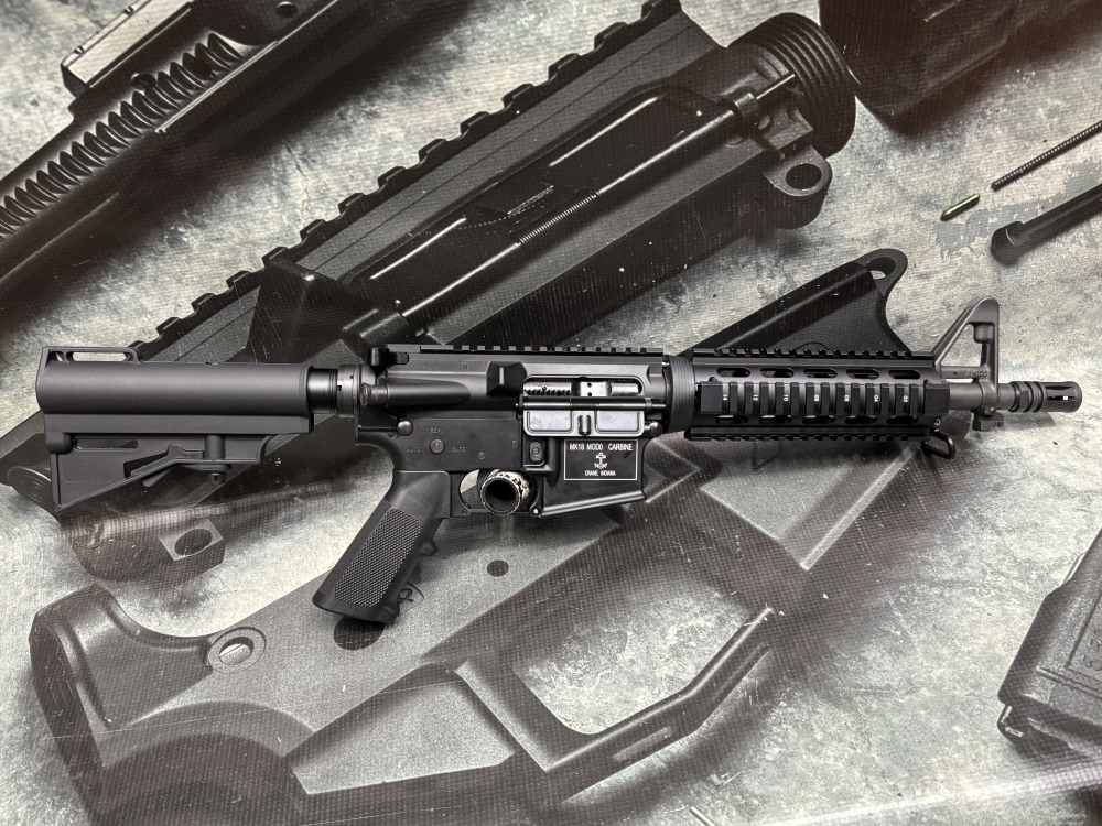 Colt M16A1 CQB Mk18 Mod0 retro clone 10.3" Crane Spec 5.56 FRT option-img-2