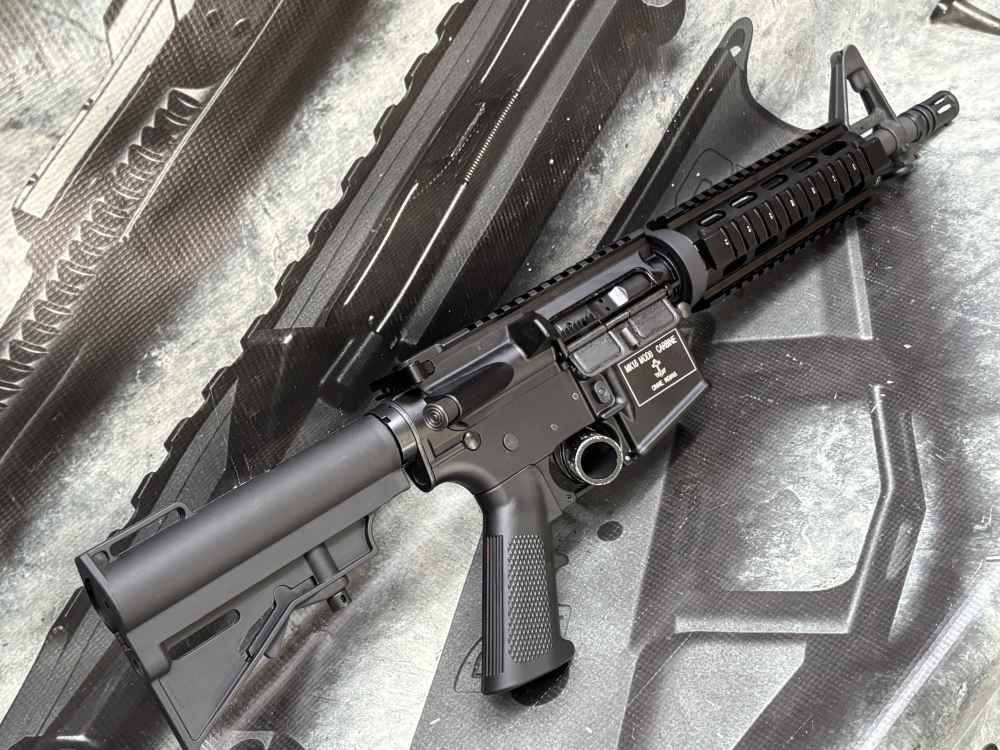 Colt M16A1 CQB Mk18 Mod0 retro clone 10.3" Crane Spec 5.56 FRT option-img-18