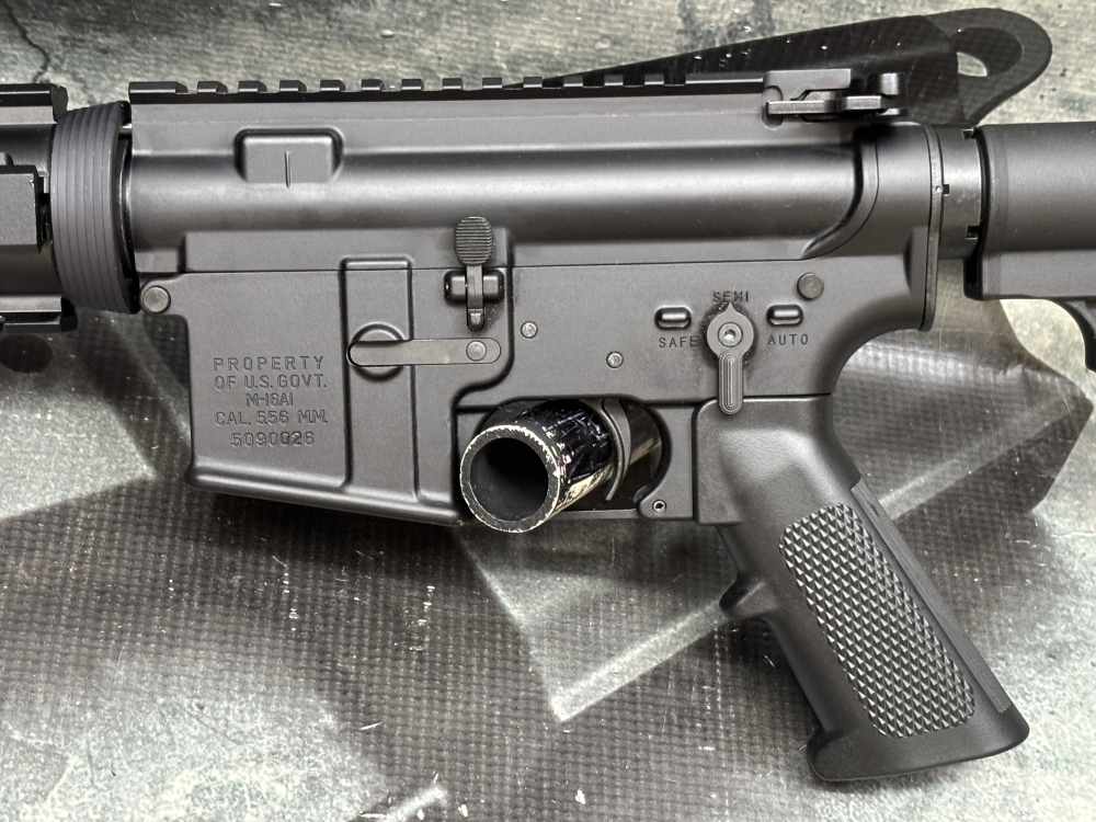 Colt M16A1 CQB Mk18 Mod0 retro clone 10.3" Crane Spec 5.56 FRT option-img-6