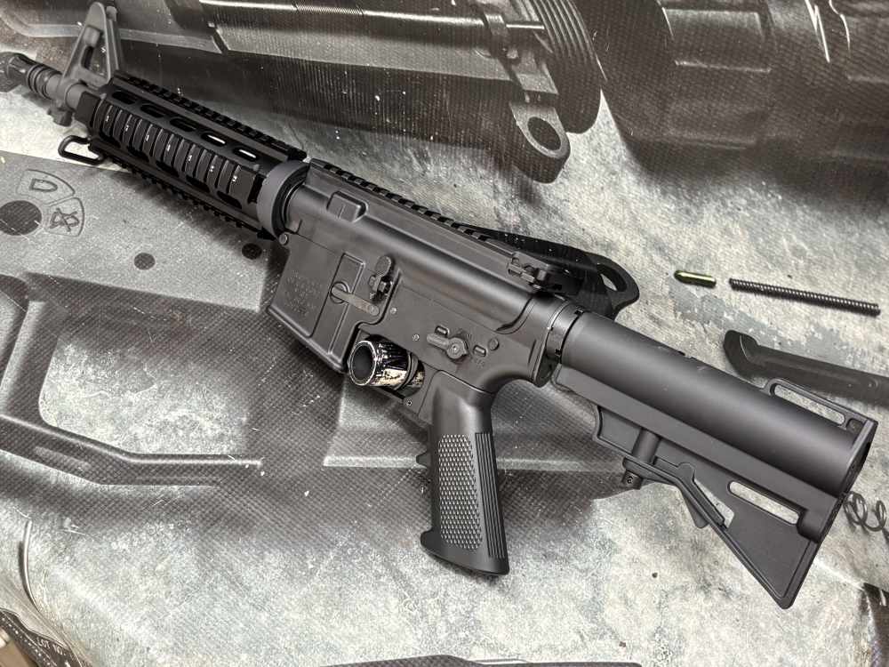 Colt M16A1 CQB Mk18 Mod0 retro clone 10.3" Crane Spec 5.56 FRT option-img-17