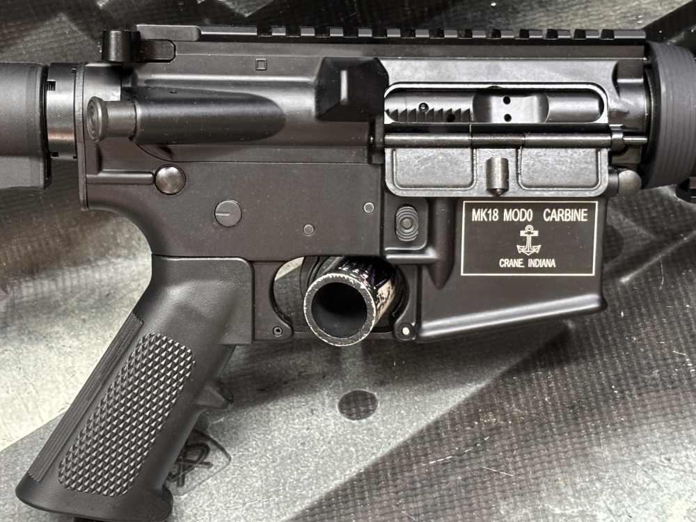 Colt M16A1 CQB Mk18 Mod0 retro clone 10.3" Crane Spec 5.56 FRT option-img-5