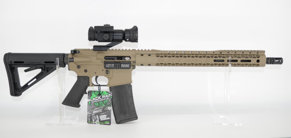 Black Rain Ordnance SPEC 15 Rifle 5.56 FDE w/ Vortex Strikefire II Optic -img-2