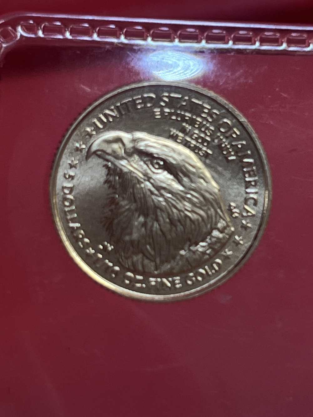 2023 American Gold Eagle 1/10 oz Fine 999 Gold Bullion Penny Start No Resrv-img-4