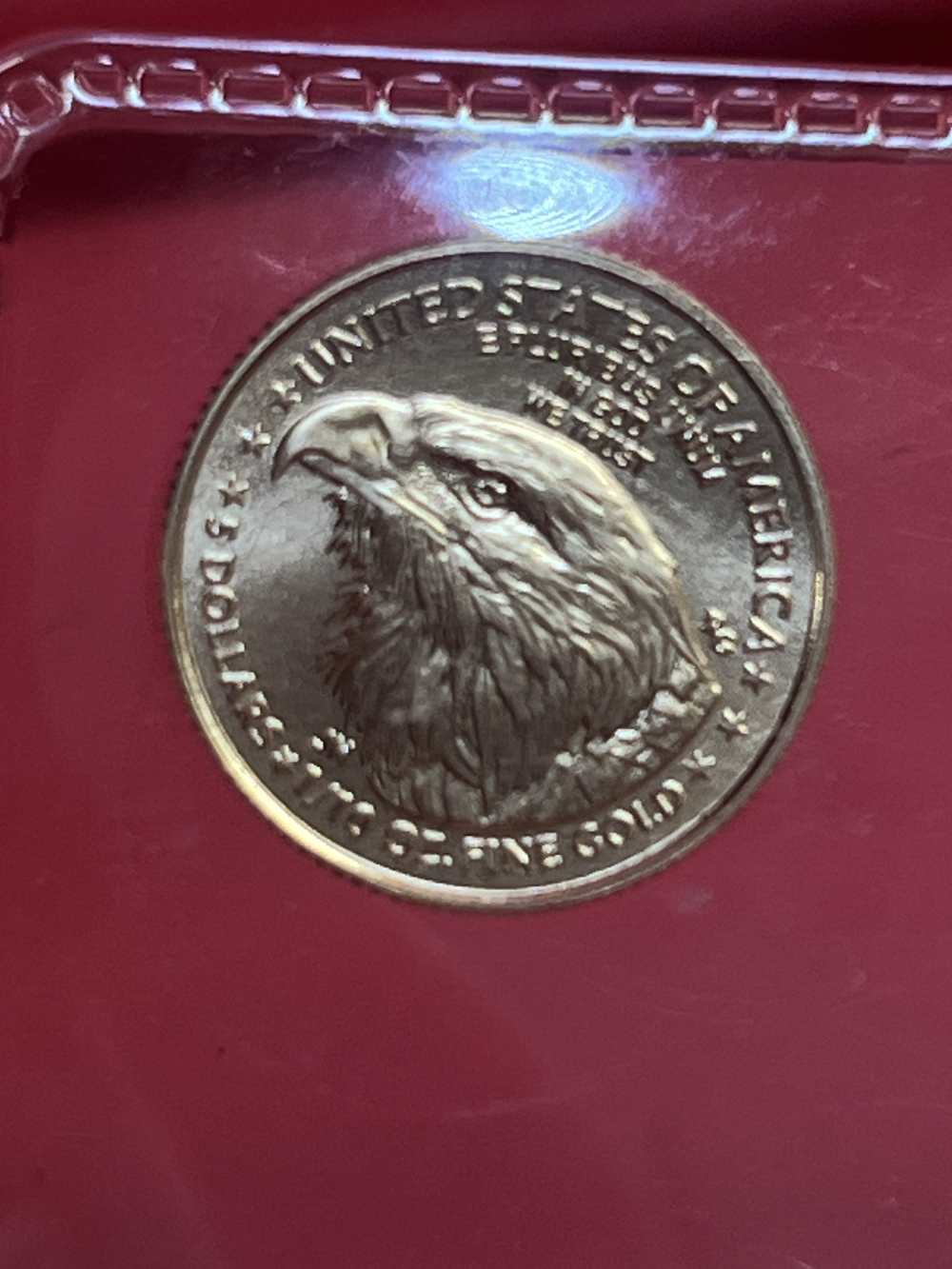 2023 American Gold Eagle 1/10 oz Fine 999 Gold Bullion Penny Start No Resrv-img-5