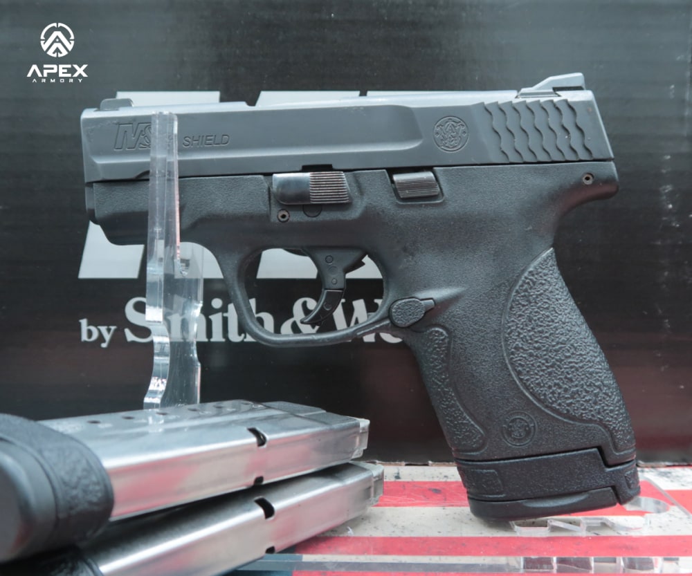 Smith & Wesson M&P9 Shield 9mm Semi-Auto Pistol 3.125" -img-0
