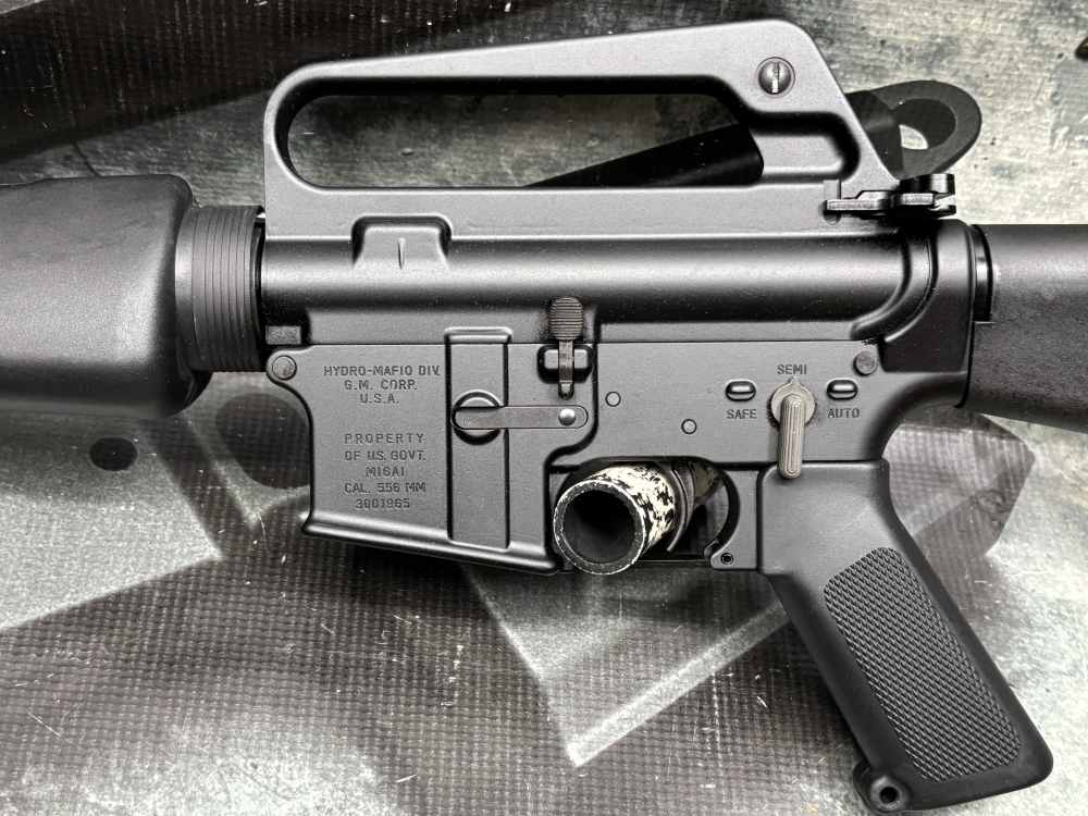 M16A1 H&R GM Hydra-Matic Colt 603 retro clone 5.56 Chrome FRT option-img-2