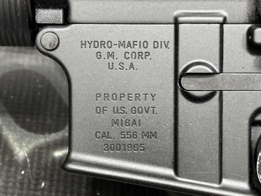 M16A1 H&R GM Hydra-Matic Colt 603 retro clone 5.56 Chrome FRT option-img-3
