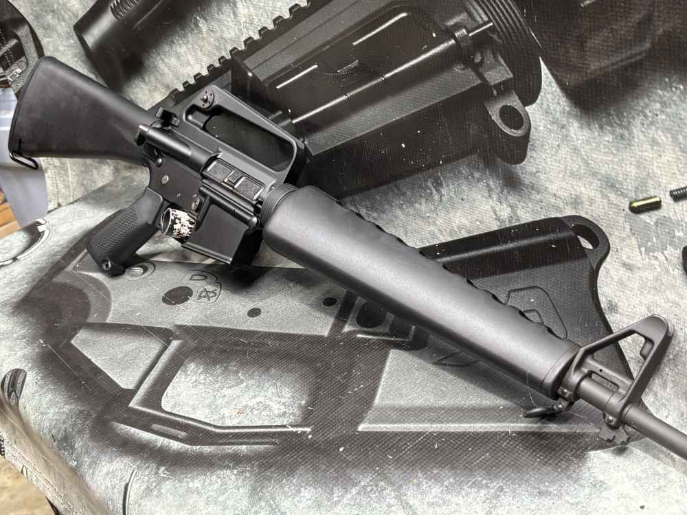 M16A1 H&R GM Hydra-Matic Colt 603 retro clone 5.56 Chrome FRT option-img-16