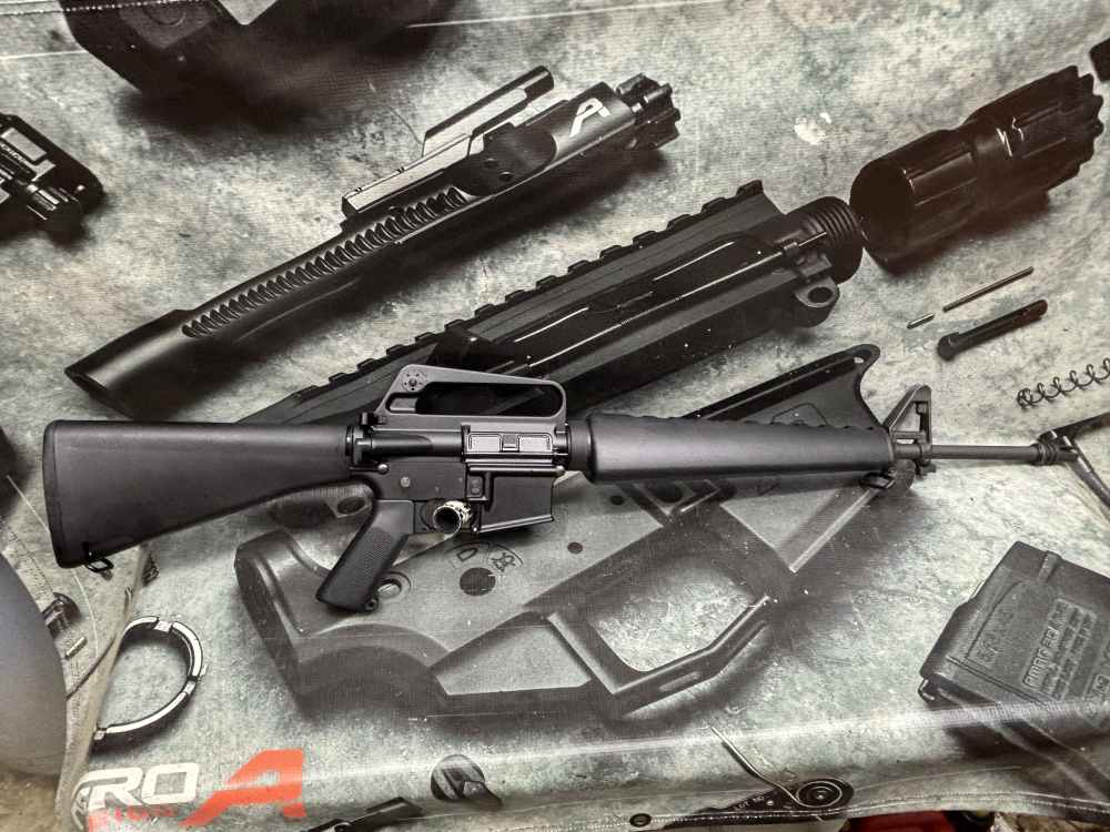 M16A1 H&R GM Hydra-Matic Colt 603 retro clone 5.56 Chrome FRT option-img-1