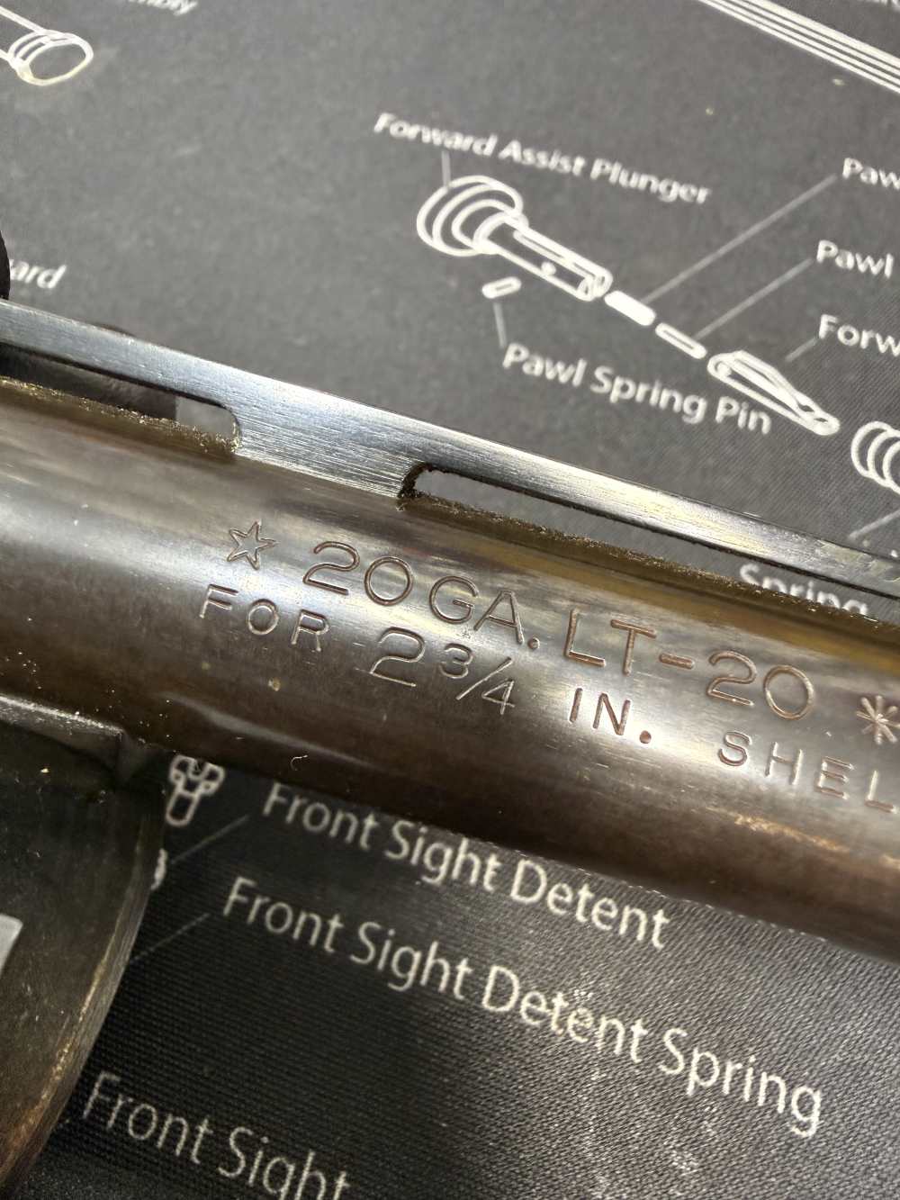 Very Good+ Older Original Finish Remington 1100 20 Gauge 2 3/4 Size Barrel -img-2
