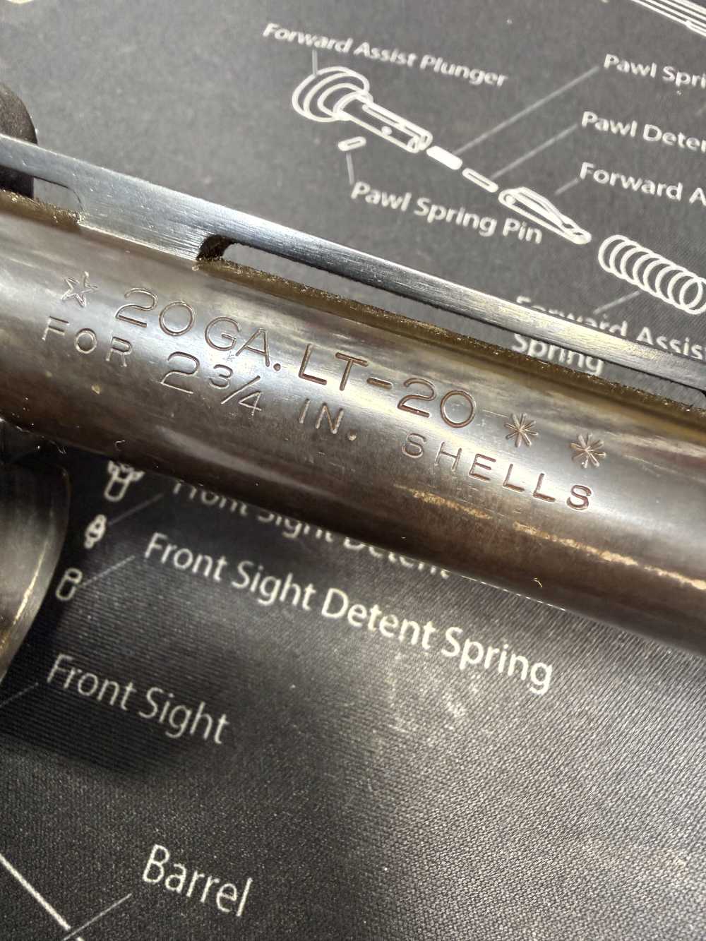 Very Good+ Older Original Finish Remington 1100 20 Gauge 2 3/4 Size Barrel -img-3