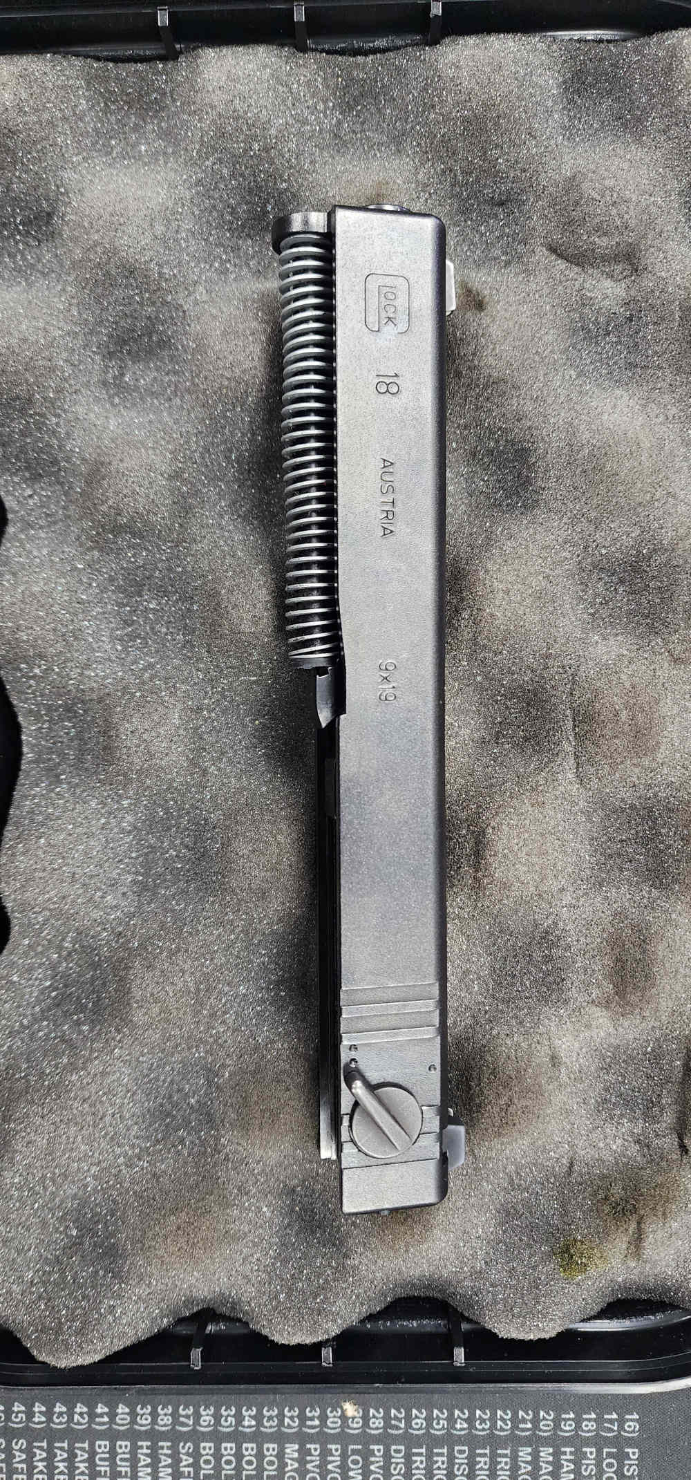 Glock 18 Slide with matching Barrel & Hard Case-img-0