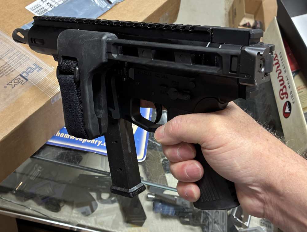 AR9 AR15 shoots 9mm BCA Billet pistol 5" HBAR Glock Mags(no card fees)-img-4