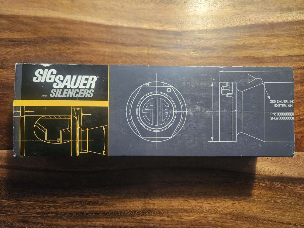 BRAND NEW OLD STOCK SIG SRD556Ti-QD Titanium 5.56 suppressor and mount-img-5