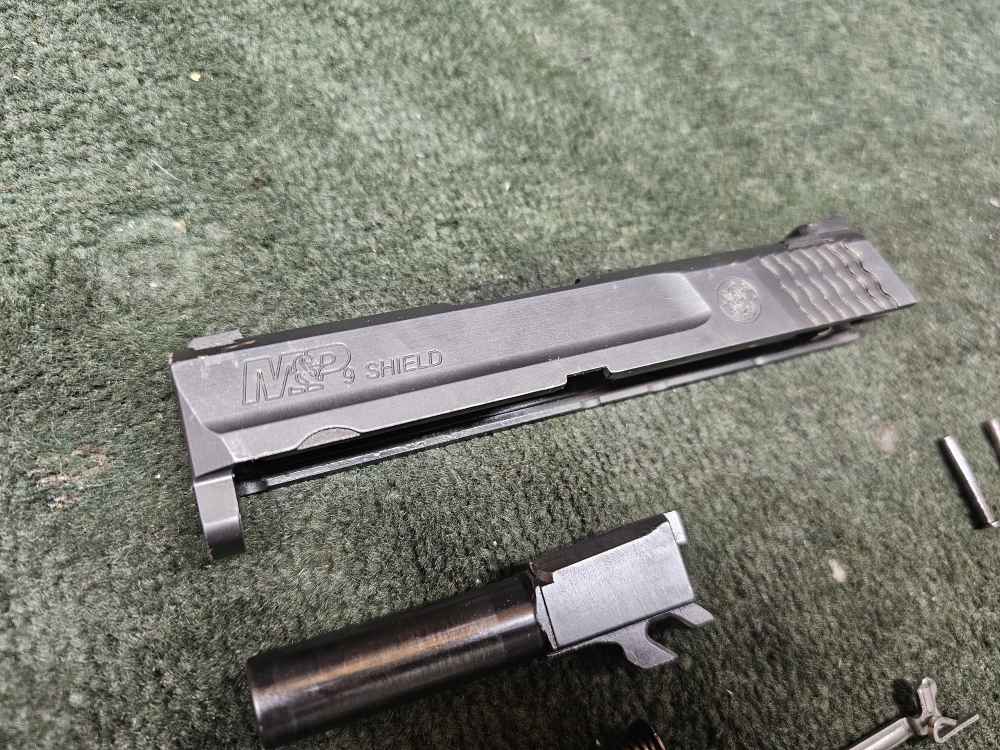 PARTS KIT | USED Smith & Wesson S&W M&P-9 Shield M1.0, M2.0 9mm 3.1" Barrel-img-10