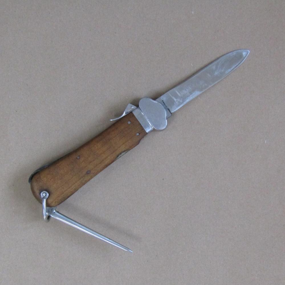 1942 WW2 German Luftwaffe Type1-A1 Paratrooper Gravity Knife Weyersberg W29-img-0