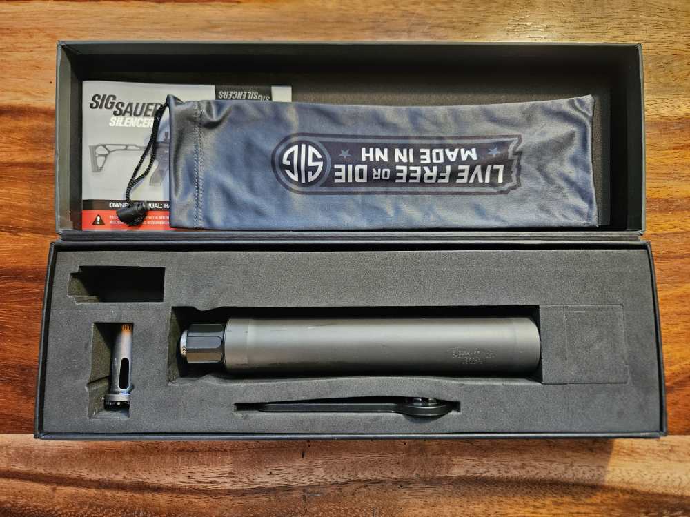 BRAND NEW OLD STOCK SIG SAUER SRD45 SILENCER SUPPRESSOR-img-2