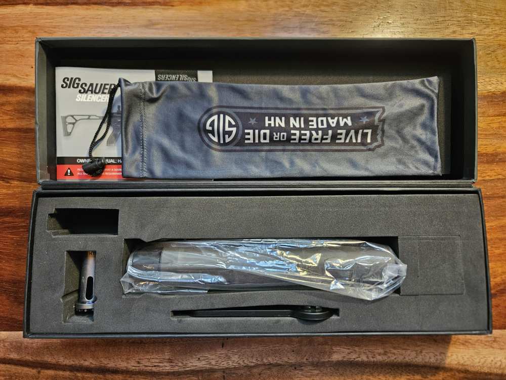 BRAND NEW OLD STOCK SIG SAUER SRD45 SILENCER SUPPRESSOR-img-1