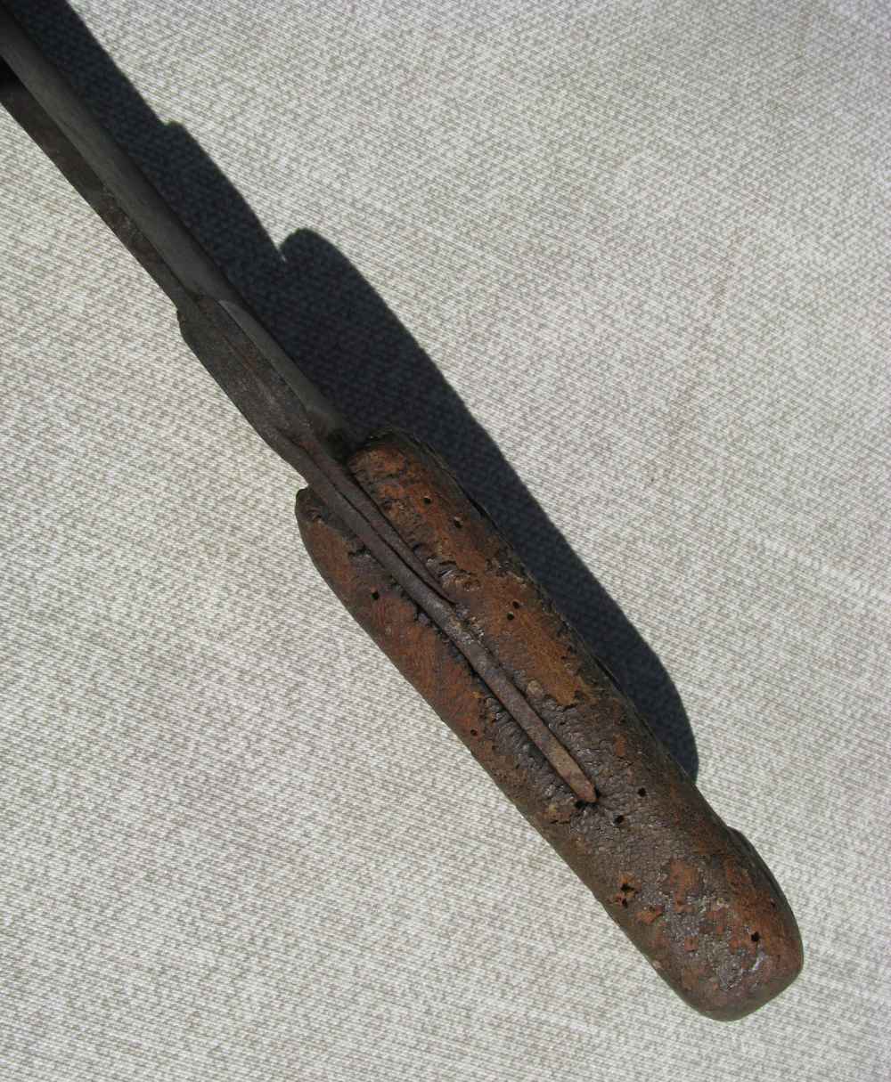 LATE RENAISSANCE PERIOD LARGE HAND MADE ENGLISH KNIFE  2 TOUCHMARKS c.1600s-img-9