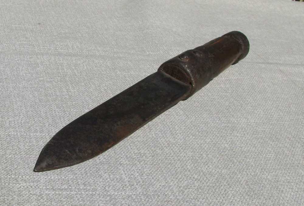 RENAISSANCE 1500'S LARGE HEAVY HANDMADE ENGLISH 1 LB. 9.4 OZ. THRUST DAGGER-img-8