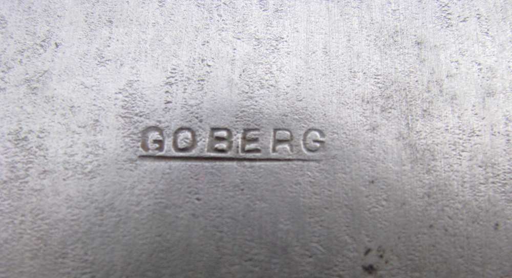 ANTIQUE HAND WROUGHT HAMMERED IRON LINED GOBERG CIGAR / CIGARETTE BO c1910 -img-10