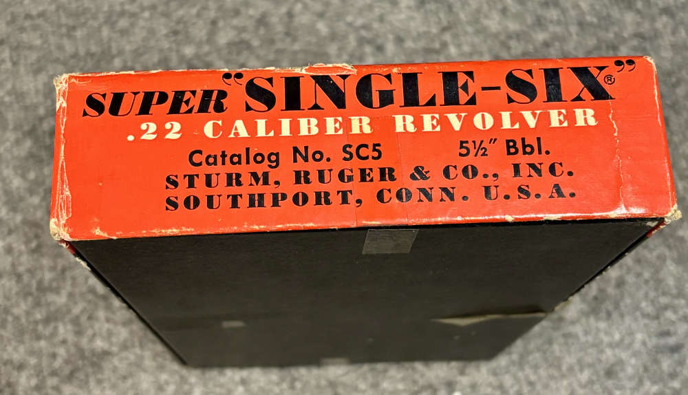 Ruger Single Six made in 1970 convertible with both cyls and boxes -img-29