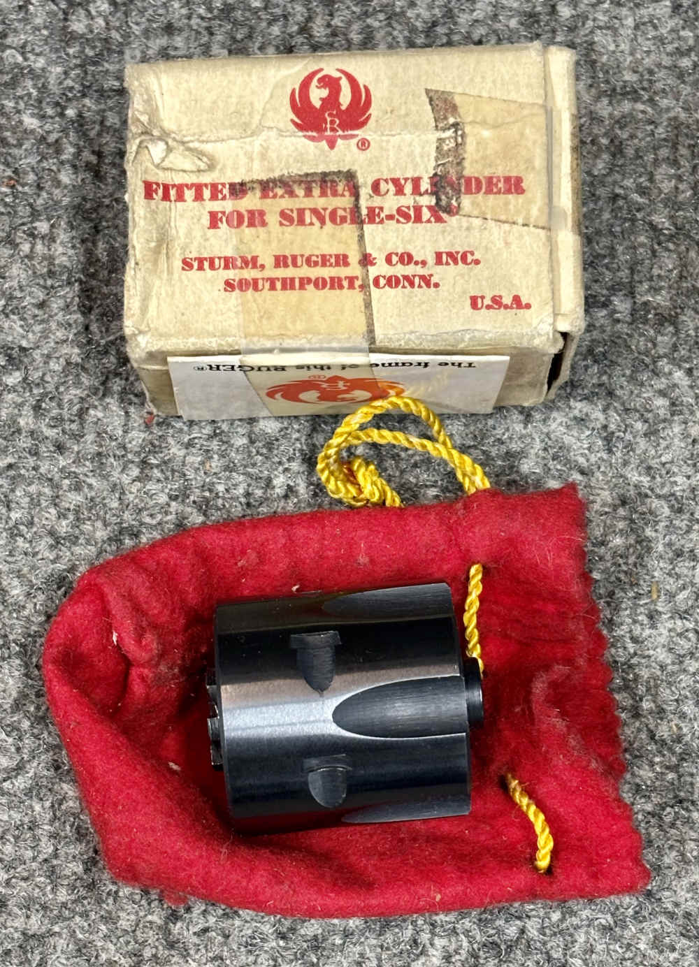 Ruger Single Six made in 1970 convertible with both cyls and boxes -img-25