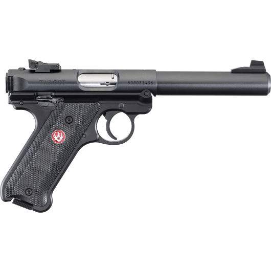 40183 Ruger Mark IV Target CA Approved 22 LR 5.5" Blue-img-0