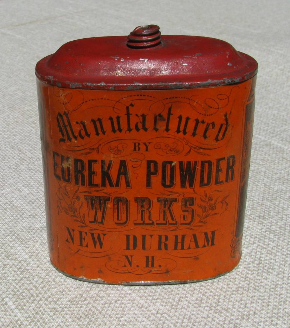 Eureka Powder Works Hunting Dog Imperial Gun Powder Tin 1885 –1905-img-1