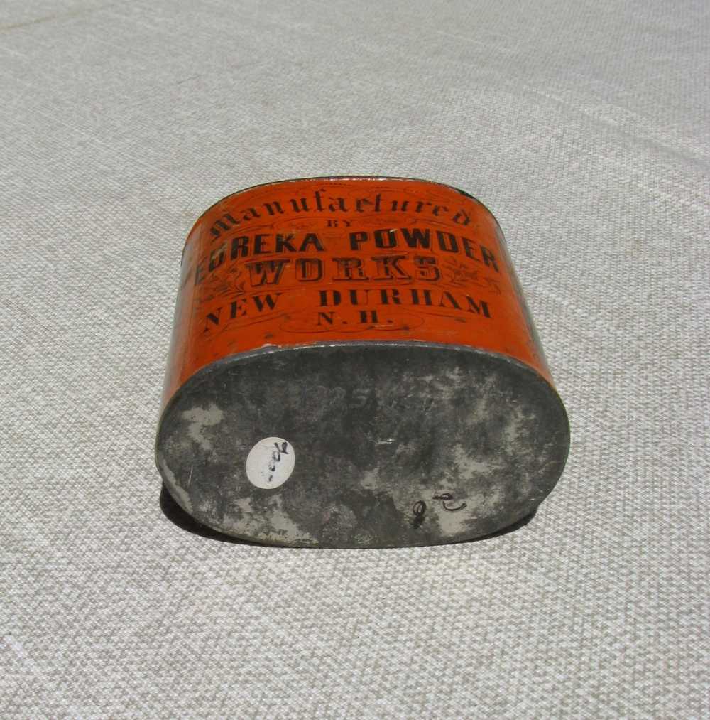 Eureka Powder Works Hunting Dog Imperial Gun Powder Tin 1885 –1905-img-11
