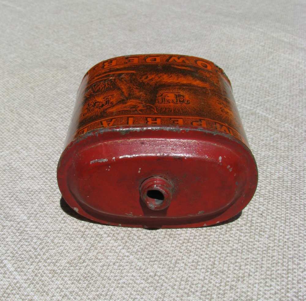 Eureka Powder Works Hunting Dog Imperial Gun Powder Tin 1885 –1905-img-8
