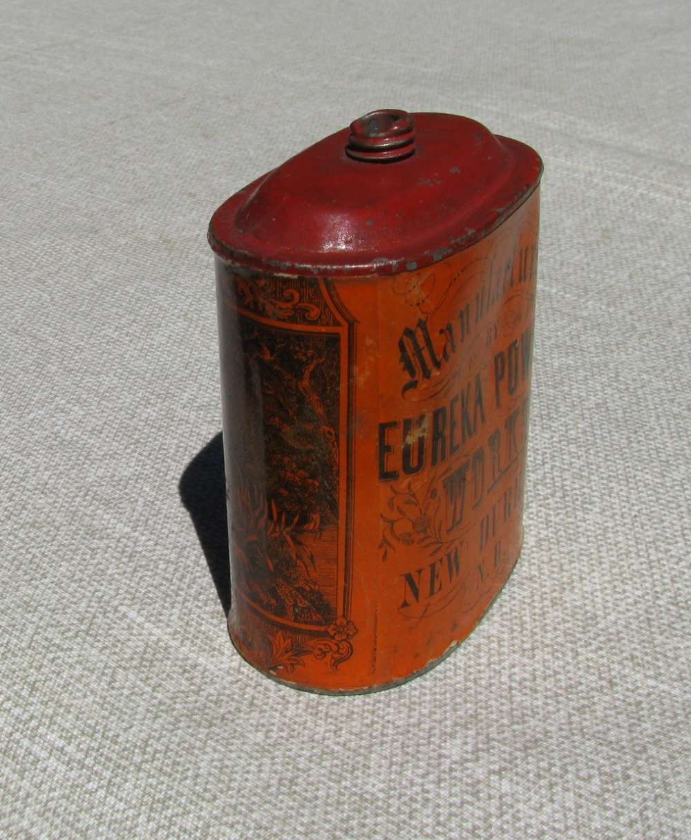Eureka Powder Works Hunting Dog Imperial Gun Powder Tin 1885 –1905-img-7