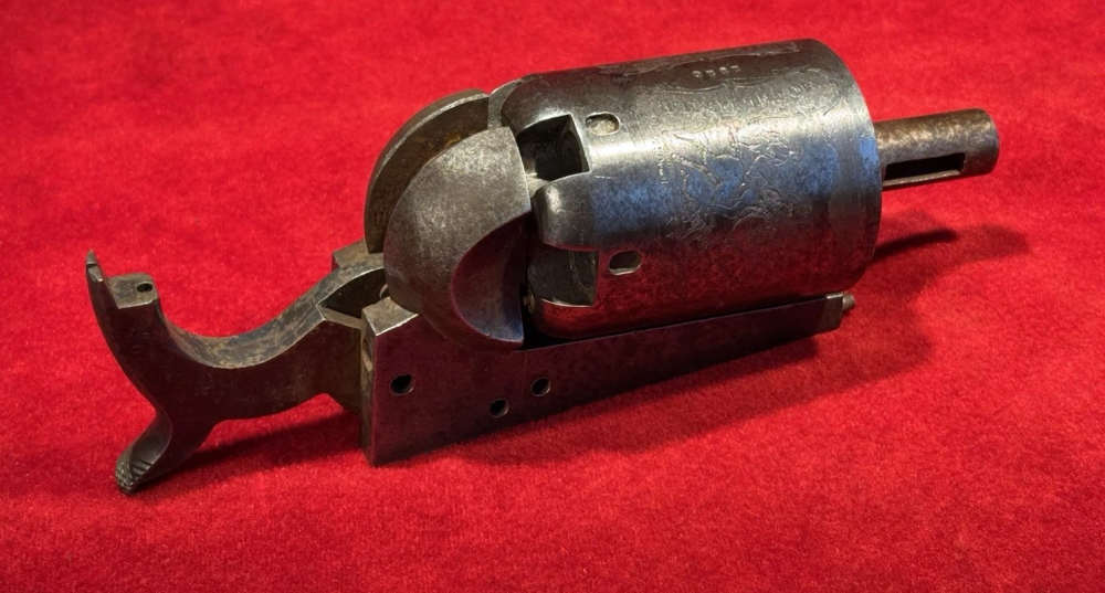SALE! HISTORICALY IMPORTANT COLT 1848 FLUCK DRAGOON PERIOD CYLINDER+HAMMER-img-3