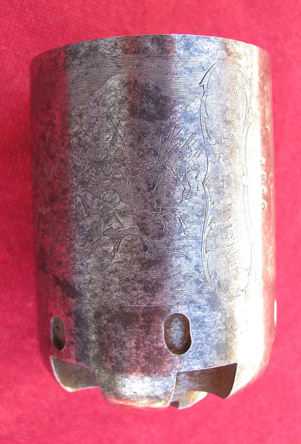 SALE! HISTORICALY IMPORTANT COLT 1848 FLUCK DRAGOON PERIOD CYLINDER+HAMMER-img-22