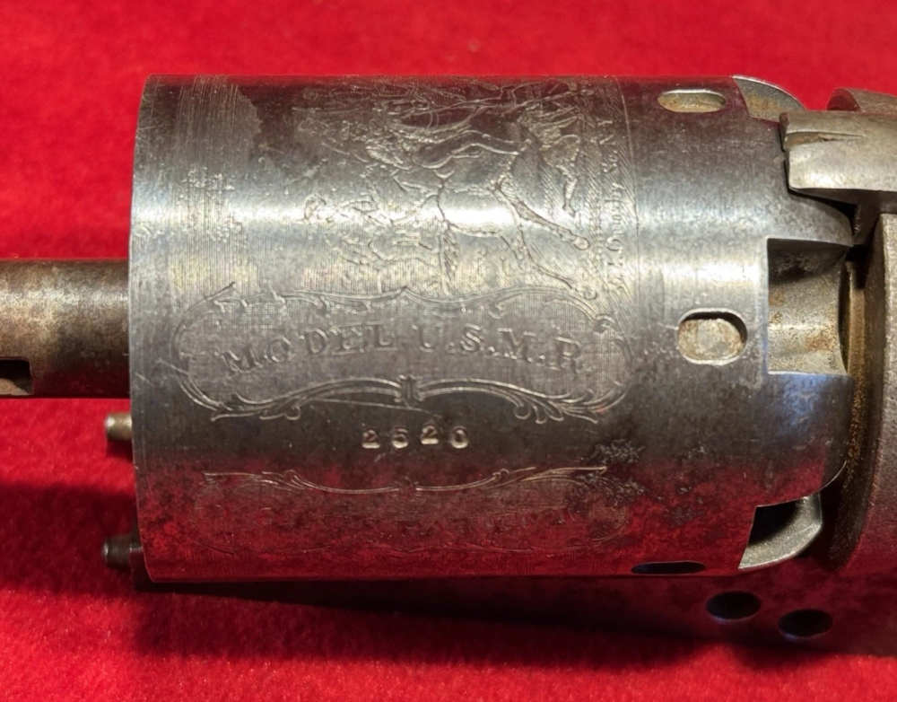 SALE! HISTORICALY IMPORTANT COLT 1848 FLUCK DRAGOON PERIOD CYLINDER+HAMMER-img-12