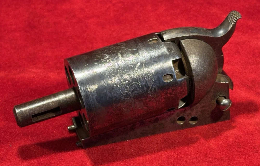 SALE! HISTORICALY IMPORTANT COLT 1848 FLUCK DRAGOON PERIOD CYLINDER+HAMMER-img-11