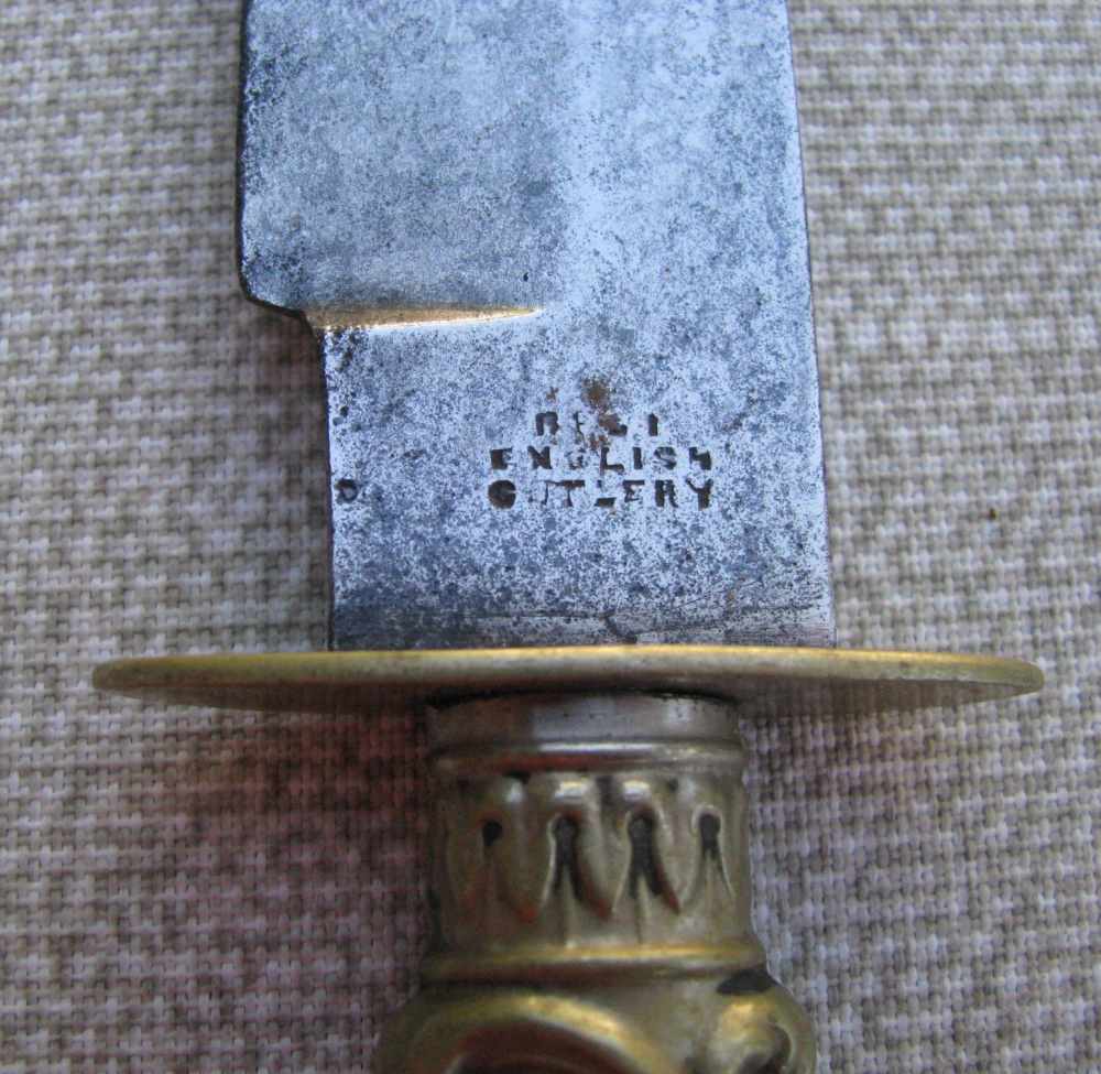 ANTIQUE BOWIE KNIFE AND ORIGINAL SHEATH CIRCA 1840’s – MID 1860’s-img-7