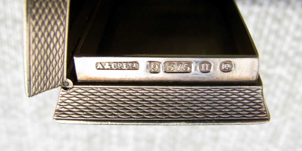  FINE ART DECO 9 KARAT GOLD PILL BOX LUXURY RETAILOR ASPREY LONDON 1935-img-16