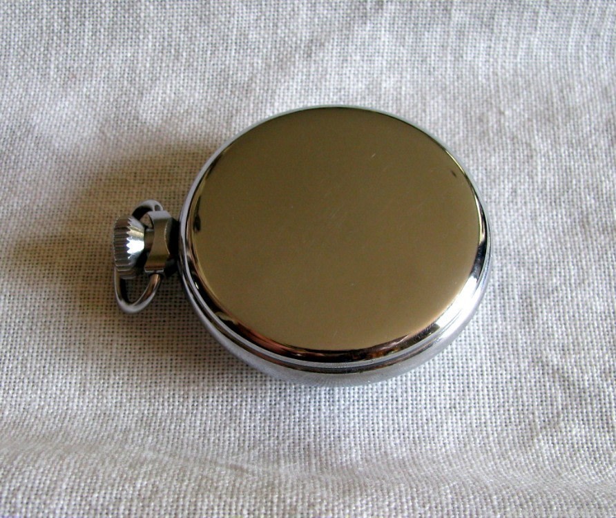 VINTAGE POCKET WATCH STYLE SLOT MACHINE MECHANICAL GAMBLING DEVICE-img-9