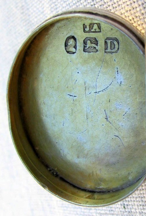 MINTY 1799 STERLING GOLD WASHED POCKET VINIAGARETTEJOSEPH ANGEL/LONDON-img-6