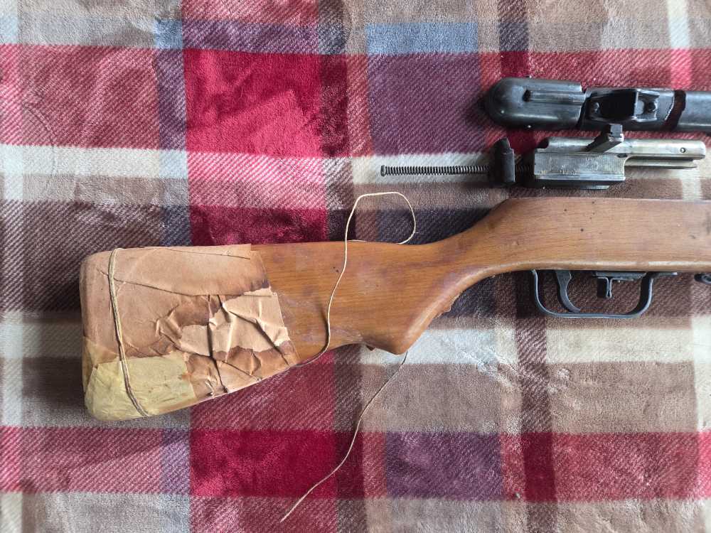1944 Russian PPSH-41,Original Barrel, Parts Kit Submachine Gun 7.62x25 WWII-img-1