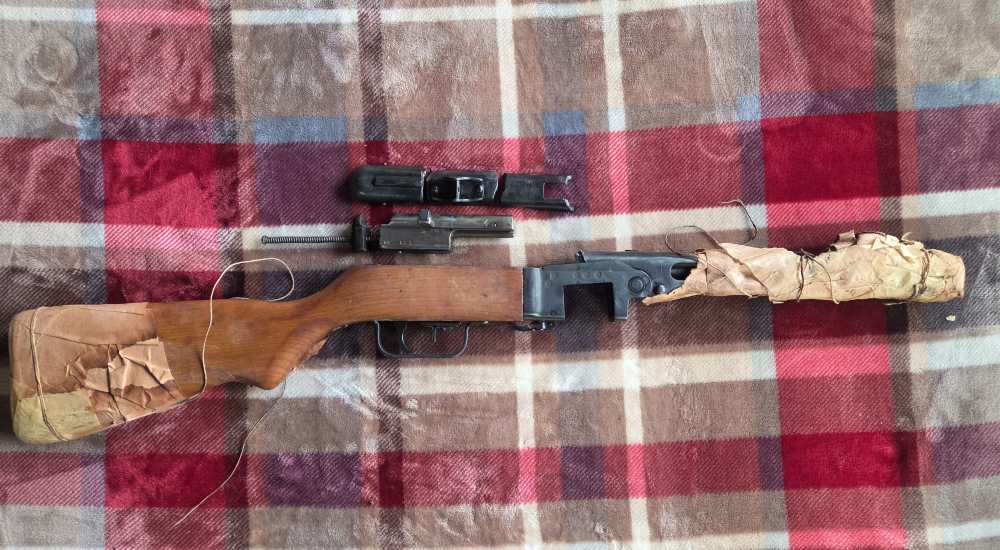 1944 Russian PPSH-41,Original Barrel, Parts Kit Submachine Gun 7.62x25 WWII-img-0