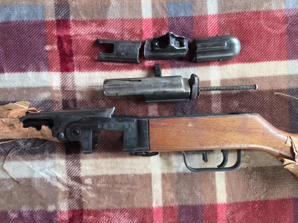 1944 Russian PPSH-41,Original Barrel, Parts Kit Submachine Gun 7.62x25 WWII-img-6